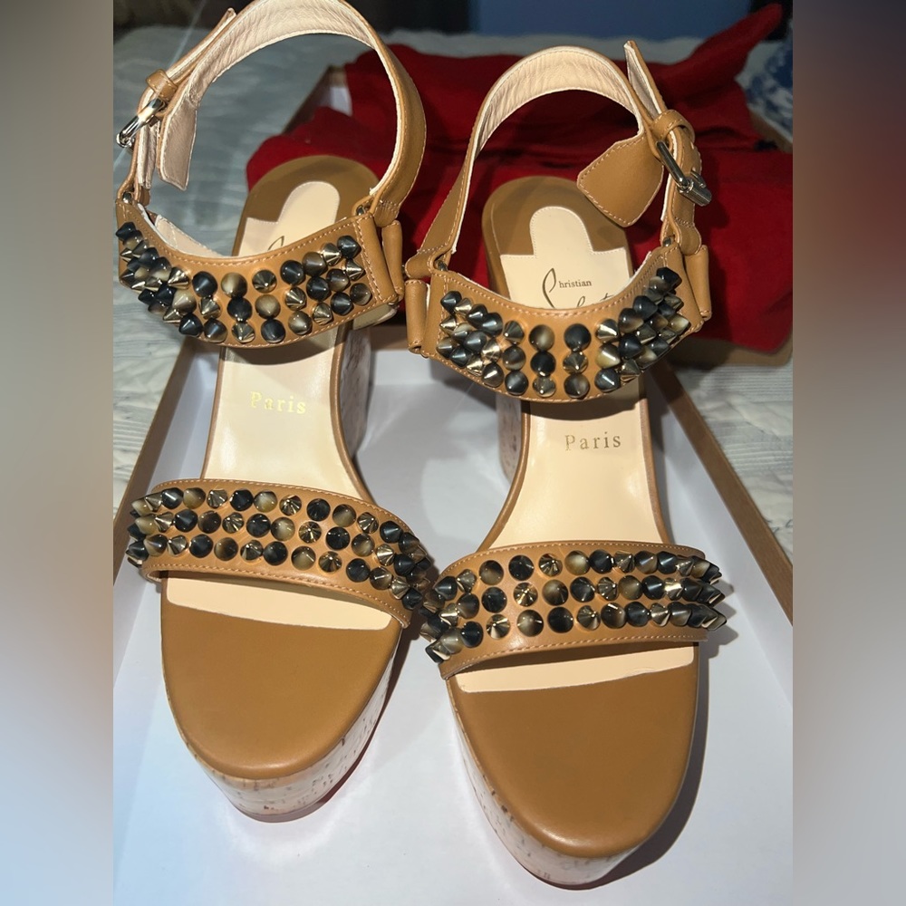 Christian Louboutin Bikee Bike Zeppa 120 Wedge